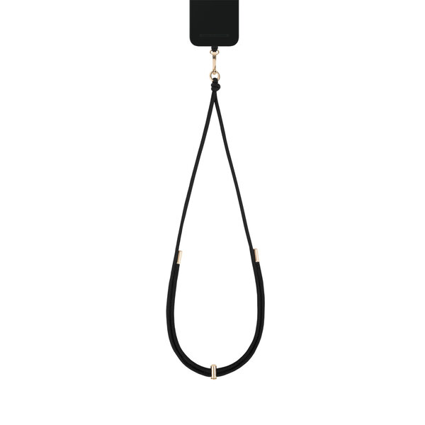 Ideal of Sweden Cord Phone Strap Coal Black