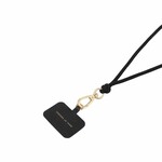 Ideal of Sweden Cord Phone Strap Coal Black