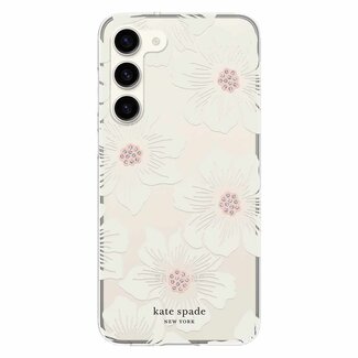 Kate Spade *CL Kate Spade Protective Hardshell Case Hollyhock Floral for Samsung Galaxy S23+