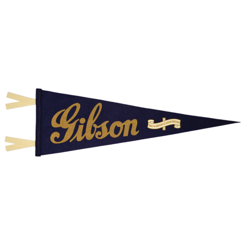 Gibson ''Only a Gibson Is Good Enough'' Oxford Pennant