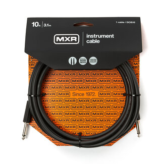 Jim Dunlop MXR® 10FT Standard Instrument Cable - Straight / Straight
