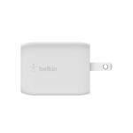 Belkin Belkin BoostCharge Pro Wall Charger Dual USB-C GaN with PPS 65W White