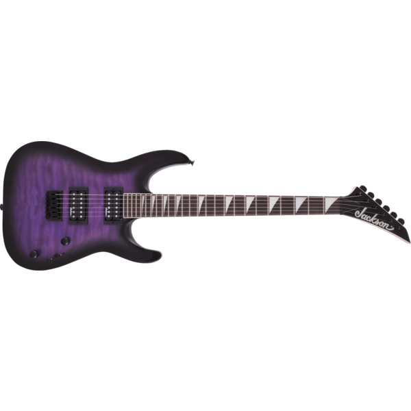 Jackson JS Series Dinky Arch Top JS32Q DKA HT Amaranth Fingerboard Transparent Purple Burst
