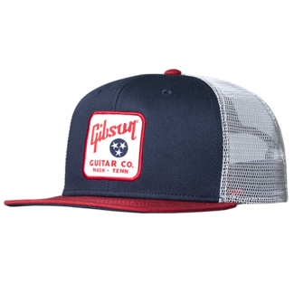 Fender Silver Thread Logo Snapback Trucker Hat