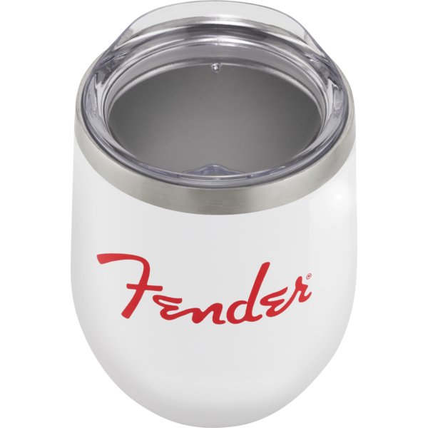 Fender Fender® Red Spaghetti Logo 12oz Tumbler White
