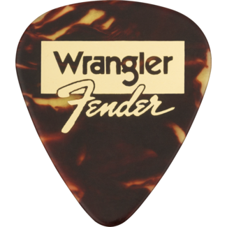Fender Fender® and Wrangler® Picks 351 Shape Tortoiseshell 8 Pack