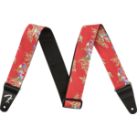 Fender Fender Hawaiian Strap 2" Red Floral