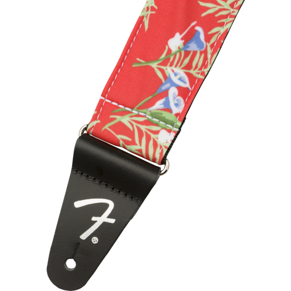 Fender Fender Hawaiian Strap 2" Red Floral