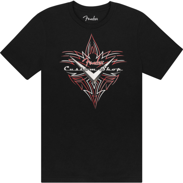 Fender Fender® Custom Shop Pinstripe T-Shirt Black XXL