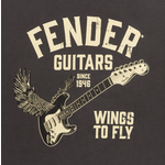 Fender Fender® Wings To Fly T-Shirt Vintage Black Small