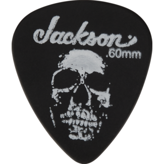 Jackson Jackson® 451 Skull Picks Black Thin/Med .60mm 12-pack