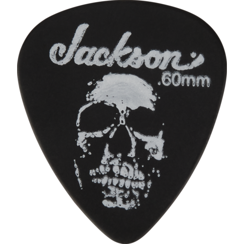 Jackson Jackson® 451 Skull Picks Black Thin/Med .60mm 12-pack