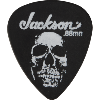 Jackson Jackson® 451 Skull Picks, Black Med/Heavy .88mm 12-pack