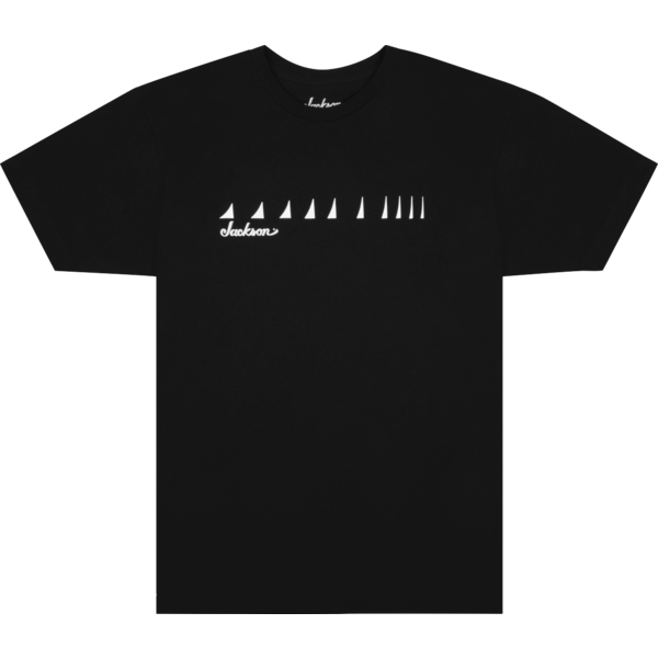 Jackson Jackson® Shark Fin Neck T-Shirt Black Large