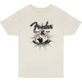 Fender Fender® World Tour T-Shirt Vintage White Medium