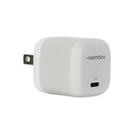 Ventev Ventev Mini Wall Charger USB-C 20W Power Delivery and USB-C to Lightning Cable 3.3ft White