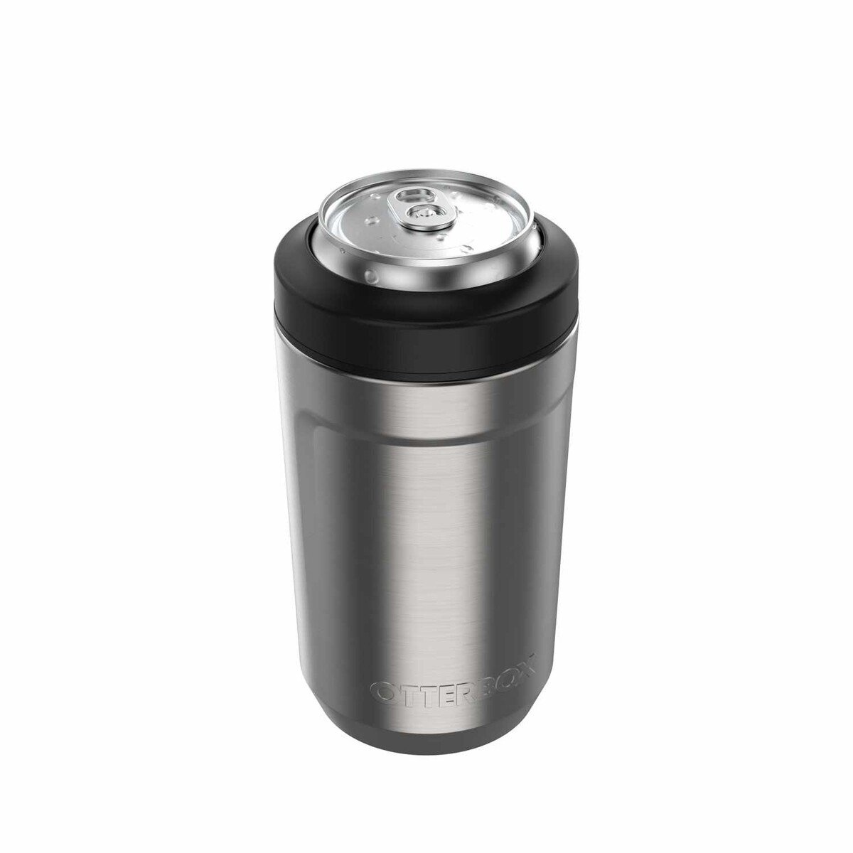 Black Insulated Can Cooler  OtterBox Elevation Can Cooler