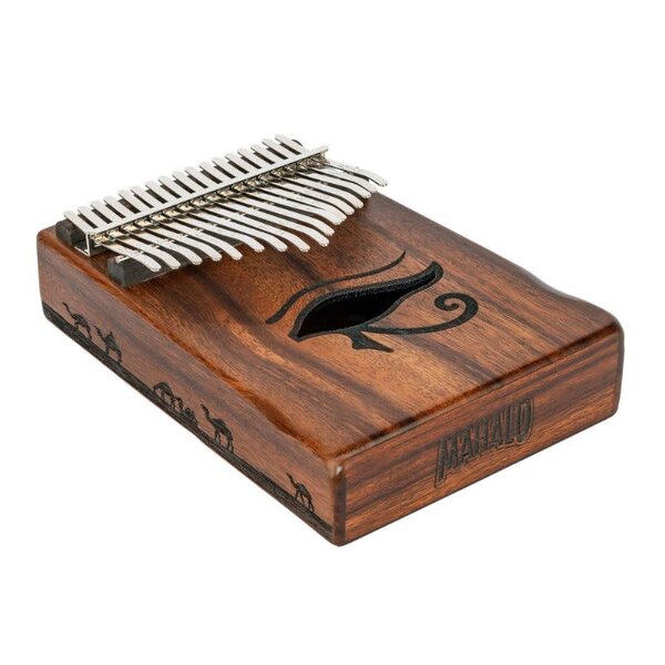 Mahalo Mahalo 17-Key Kalimba With Bag & Tuning Hammer, Pharaoh
