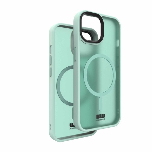 Blu Element Chromatic Cloud with MagSafe Case Lt Green for iPhone 15/14/13