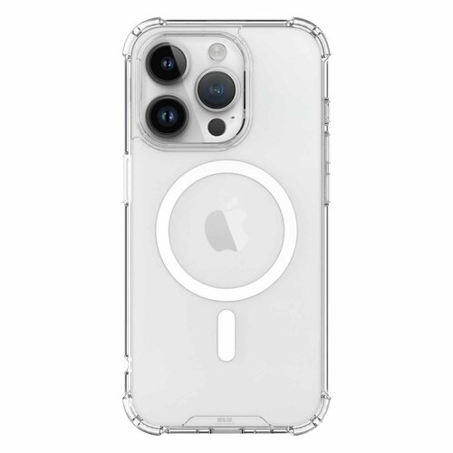 Blu Element *CL Blu Element DropZone Rugged with MagSafe Case Clear for iPhone 15 Pro