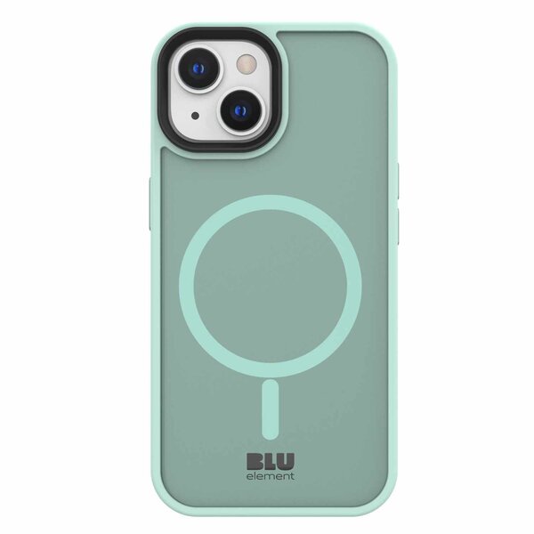 Blu Element Chromatic Cloud with MagSafe Case Lt Green for iPhone 15 Plus/14 Plus