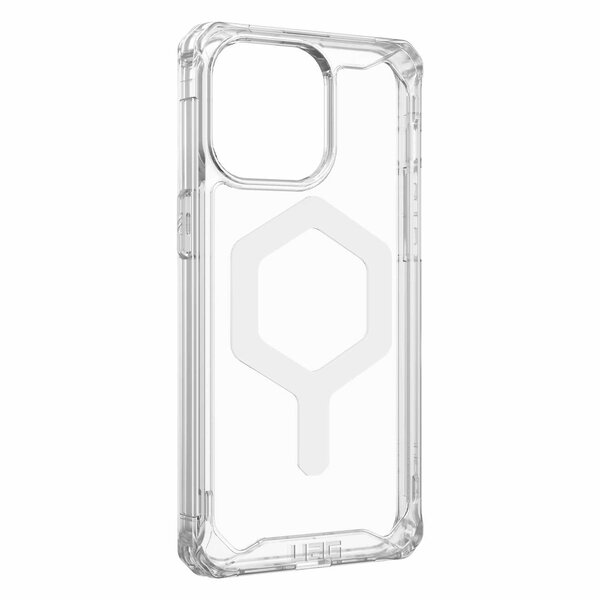 Urban Armor Gear UAG Plyo Magsafe Clear Case Ice/White for iPhone 15 Pro Max