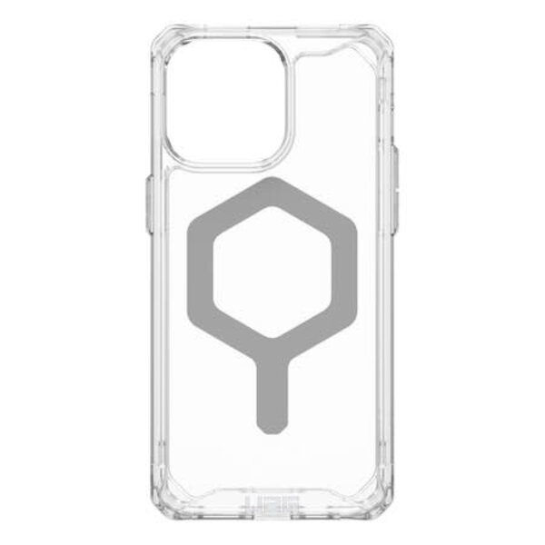 Urban Armor Gear UAG Plyo Magsafe Clear Case Ice/Silver for iPhone 15 Pro Max