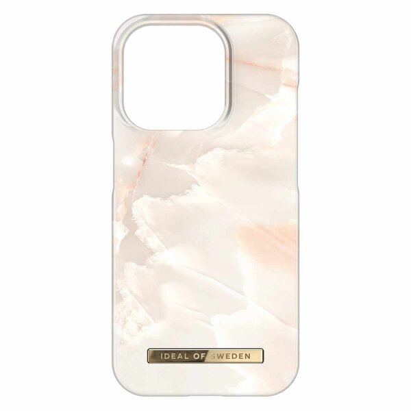 Ideal of Sweden Fashion Case Magsafe Rose Pearl Marble for iPhone 15 Pro
