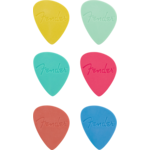 Fender Fender Offset Picks, Multi-Color (6-pack)