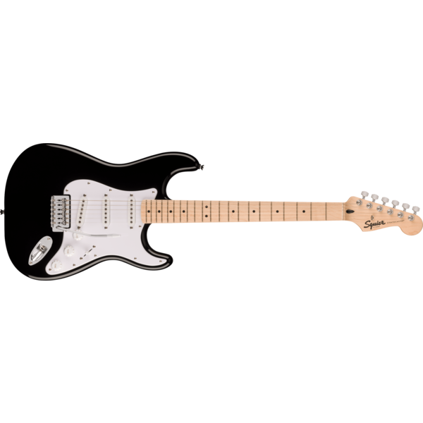Fender Fender Squier Sonic® Stratocaster® Maple Fingerboard White Pickguard Black