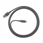 Ventev Ventev ChargeSync Alloy USB-C Cable 4ft Steel