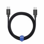 Blu Element Braided Charge/Sync USB-C to USB-C Cable 4ft Black