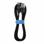 Blu Element Braided Charge/Sync Micro USB to USB-A Cable 4ft Black
