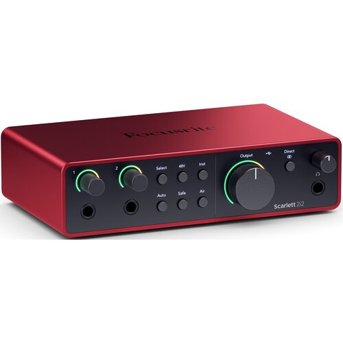 Focusrite Focusrite Focusrite Scarlett 2i2 4th Gen USB Audio Interface