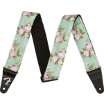 Fender Fender Floral Strap Surf Green 2"