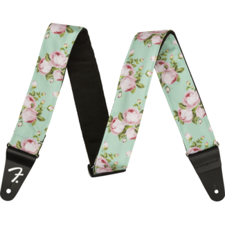 Fender Fender Floral Strap Surf Green 2"