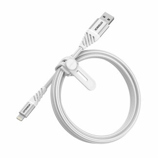 Otterbox OtterBox Charge/Sync Lightning Premium Cable 4ft White/Silver