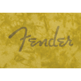 Fender Fender® Spaghetti Logo Tie-Dye T-Shirt Mustard X-Large