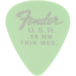 Fender Fender Dura-Tone 351 Shape Surf Green .58mm 12-Pack