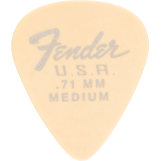 Fender Fender Dura-Tone 351 Shape Olympic White .71mm 12-Pack