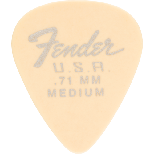 Fender Fender Dura-Tone 351 Shape Olympic White .71mm 12-Pack