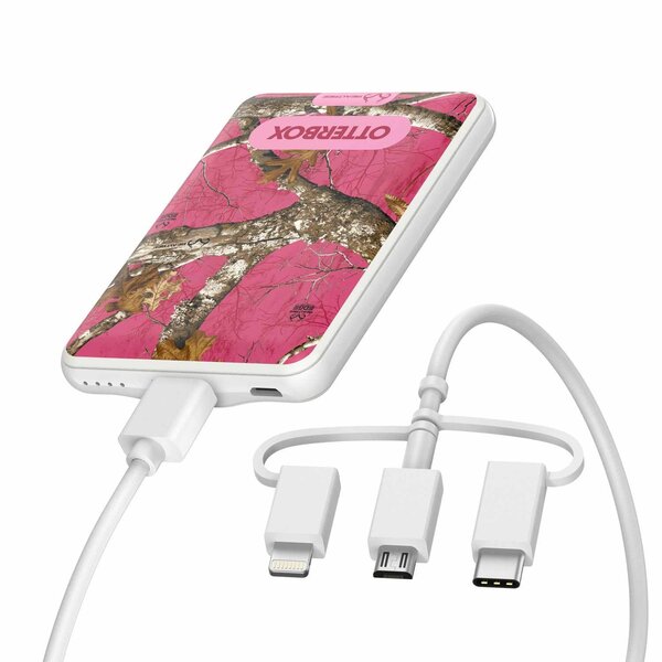 Otterbox OtterBox Power Bank 5000 mAh USB-A 10W Real Tree Flamingo