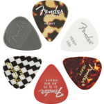 Fender Fender 351 Shape Picks Material Medley Heavy (6-pack)