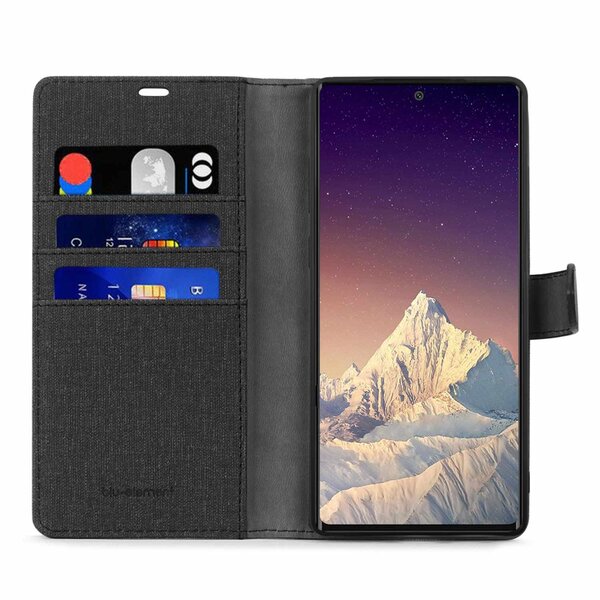 Blu Element 2 in 1 Folio Case Black/Black for Google Pixel 7