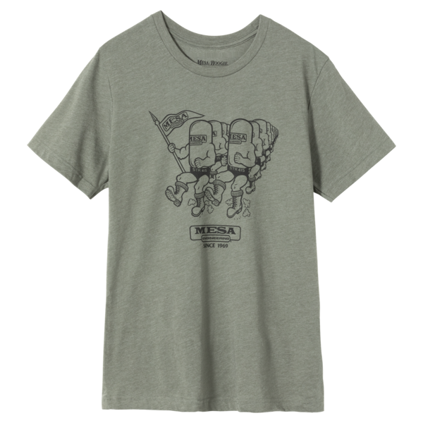 Mesa Boogie Mesa Boogie Marching Tubes T Shirt Army Green 2XL