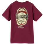 Epiphone Epiphone House of Stathopoulo T-Shirt Maroon Medium