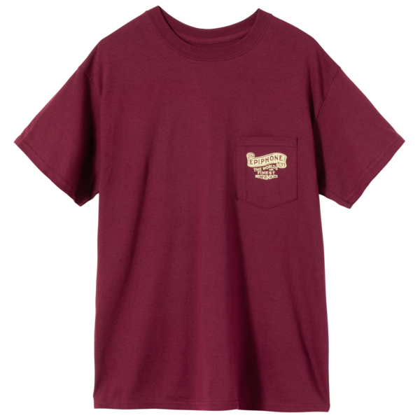 Epiphone Epiphone House of Stathopoulo T-Shirt Maroon Large