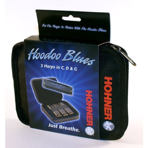 Hohner Hohner Hoodoo Blues Harmonica 3 pack
