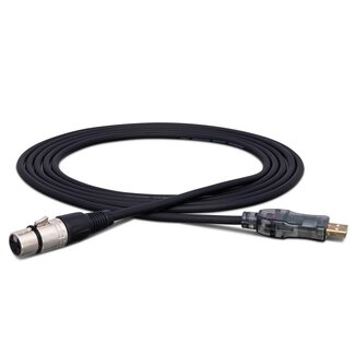 Hosa Hosa XLR3F to USB Type A TRACKLINK USB Interface 10'