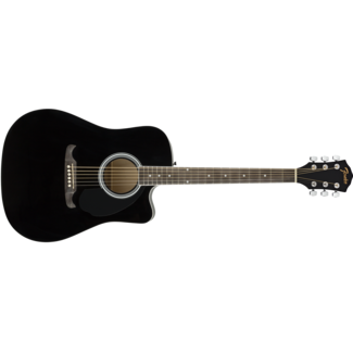 Fender Fender FA-125CE Dreadnought Black